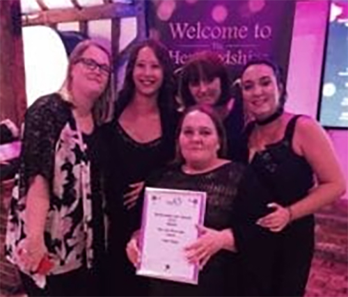 Novus Care Hertfordshire Care Awards