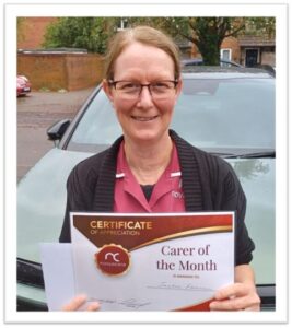 community carer of the month